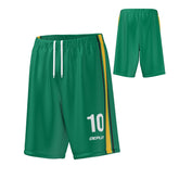Basketball Shorts Stripes - Green